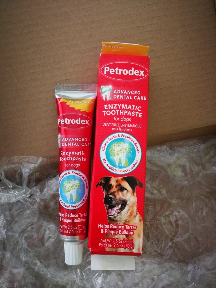 Sentry petrodex veterinary strength enzymatic outlet poultry flavor dog toothpaste