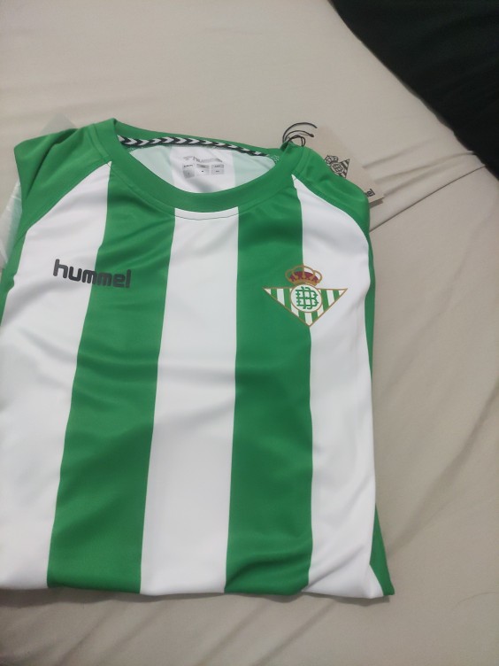 Camiseta Real Betis Balompié Hummel Adulto Tallas Desde S a 3XL Producto  Oficial - XL