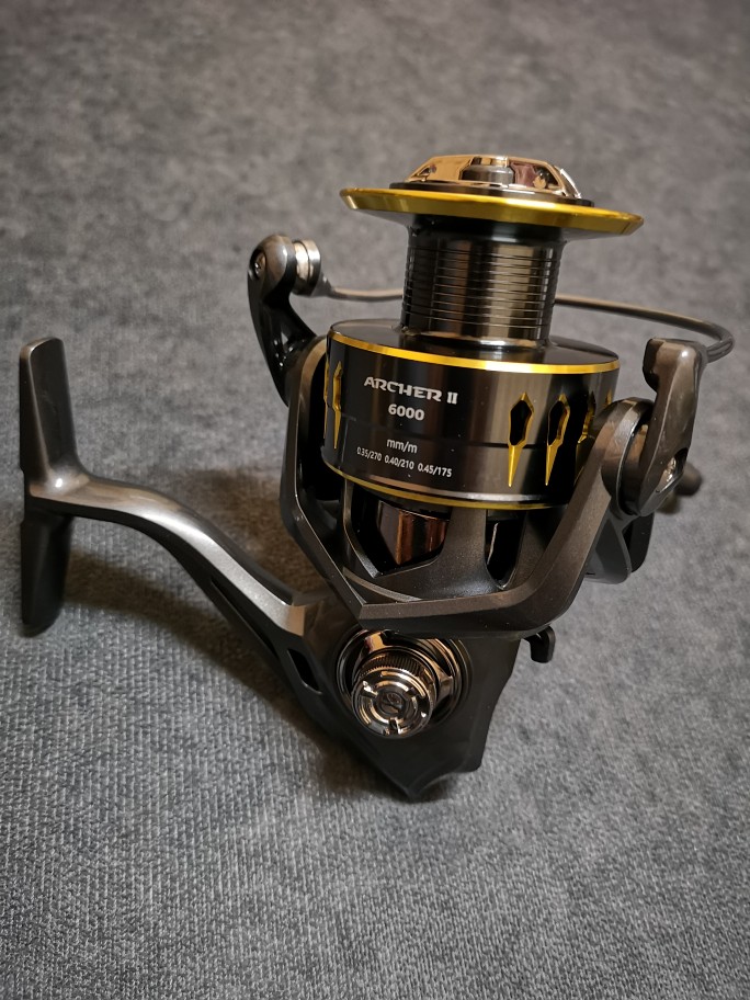 SeaKnight Brand ARCHER2 Series Fishing Reel 5.2:1 4.9:1 MAX Drag Power  28lbs Aluminum Spool Fish Alarm Spinning Reel 2000-6000