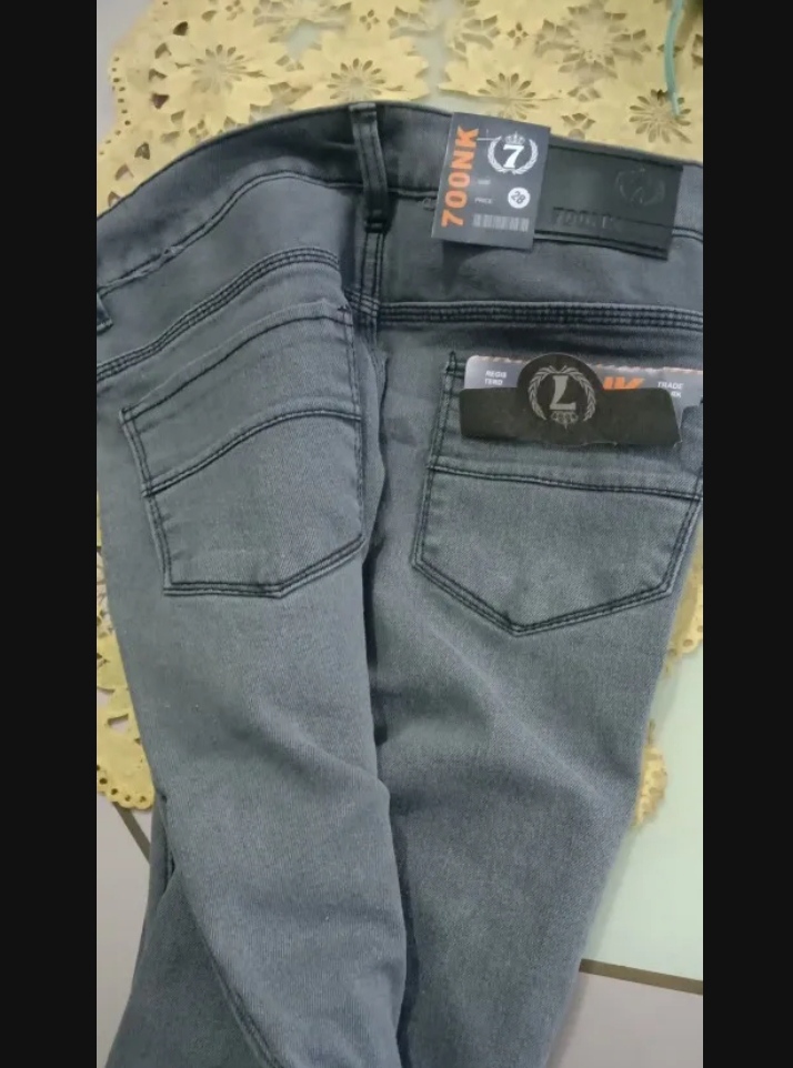 Celana Jeans Pria Abu abu Hitam Biru Muda Skinny Jeans Polos