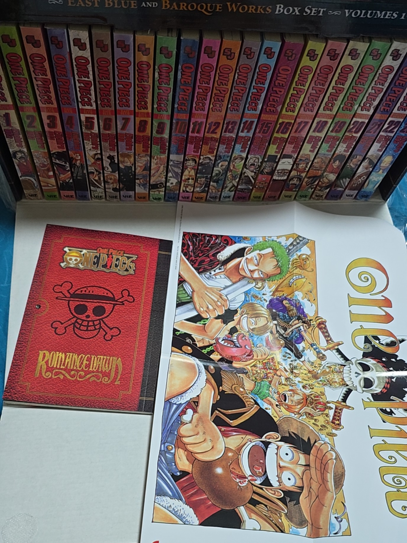 SG Stock] One Piece Box Set 1: East Blue and Baroque Works