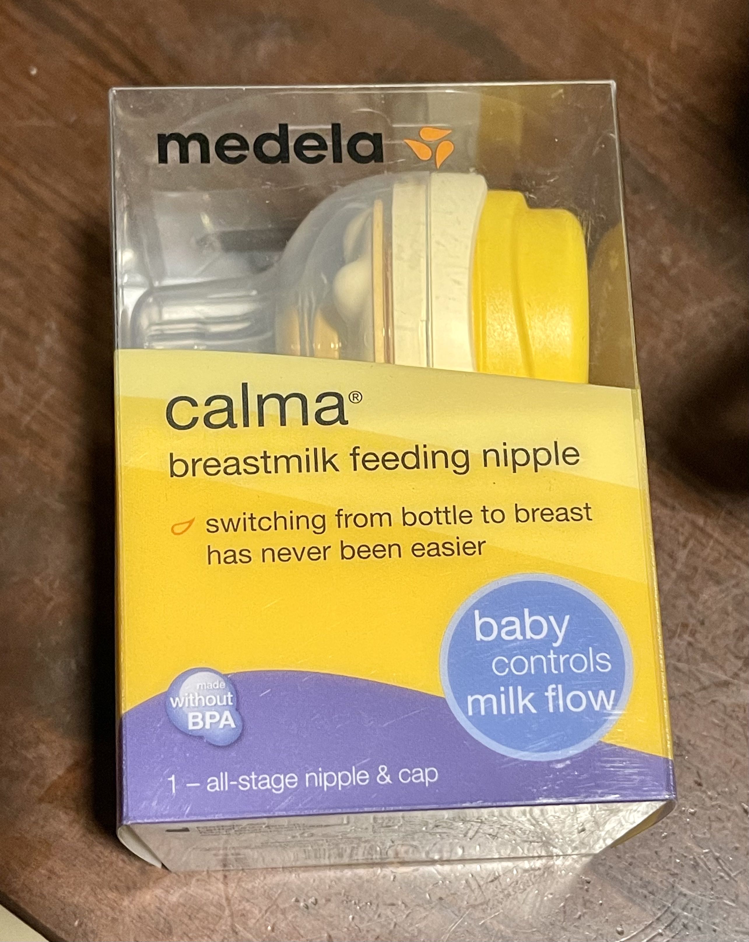 Medela Calma Breastmilk Feeding Nipple : : Baby