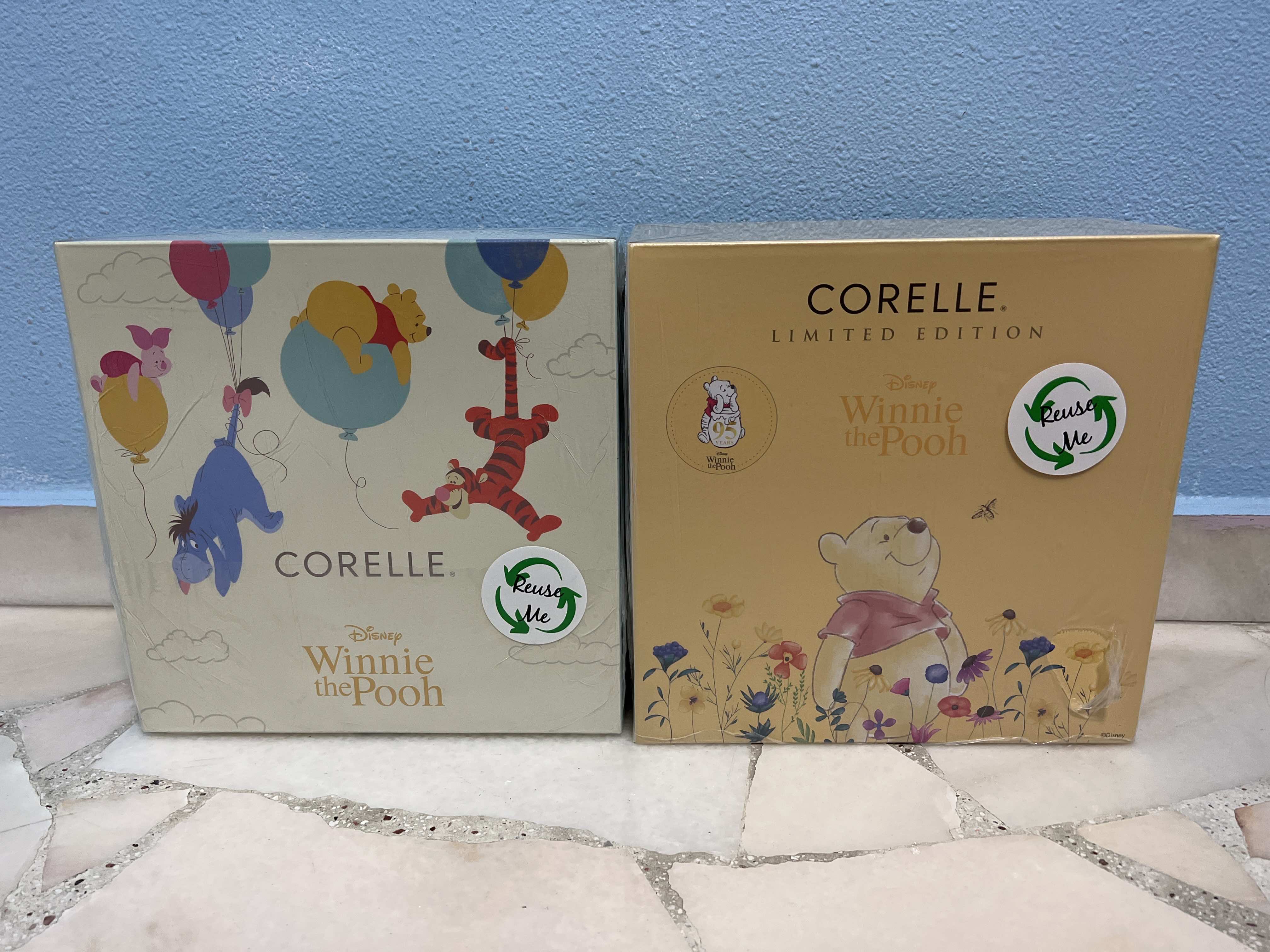 Corelle Brands Asia Pacific - LAUNCH  Winnie the Pooh Collection In  celebration of Winnie-the-Pooh's 95th anniversary this year, check out the  2 NEW Corelle Limited Edition 6pc Dinner Set at $99.90