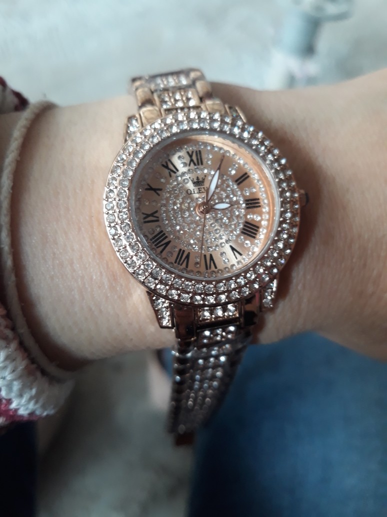 Ashley princess clearance watch rose gold