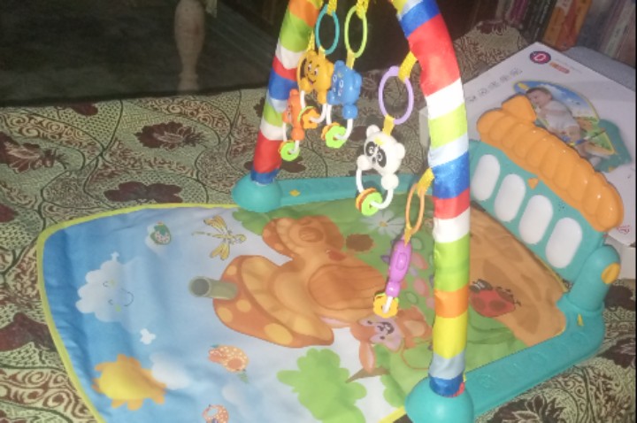 Baby Play Gym Piano Fitness Rack in Music Infant Activity Play