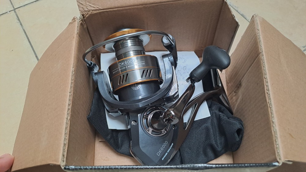 RyobiSeasir DK All Metal Spinnning Fishing Reel 1000-7000 series 14+1BB  5.2:1/4.7:1 Gear Ratio Max Drag 15kg Fishing wheel Saltwater Cheap Designed  in Japan