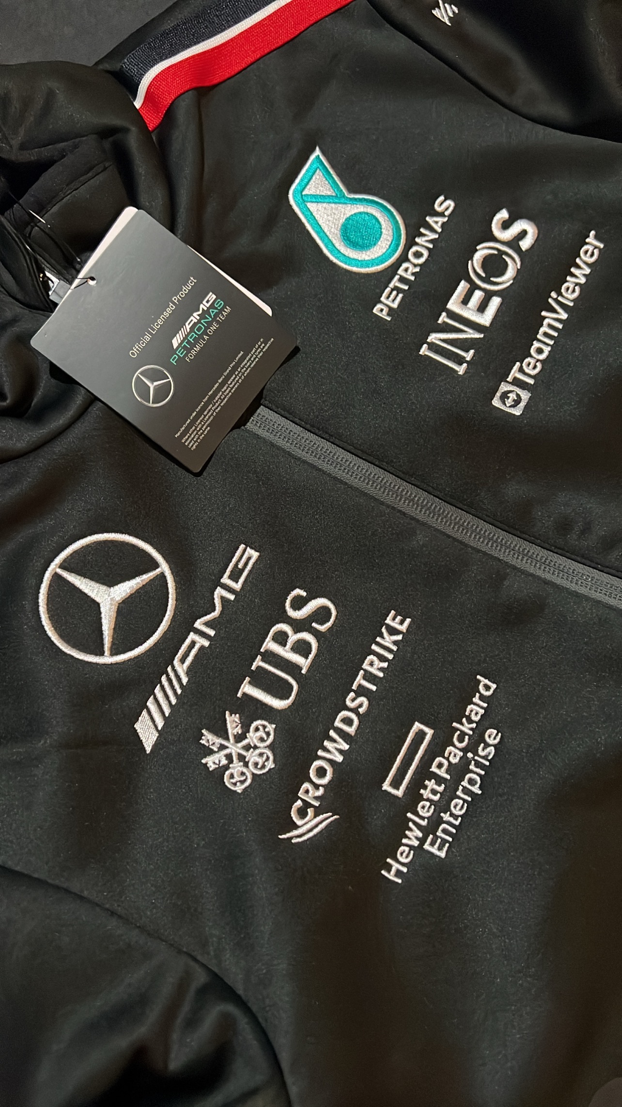 Mercedes amg petronas on sale 2019 team softshell jacket