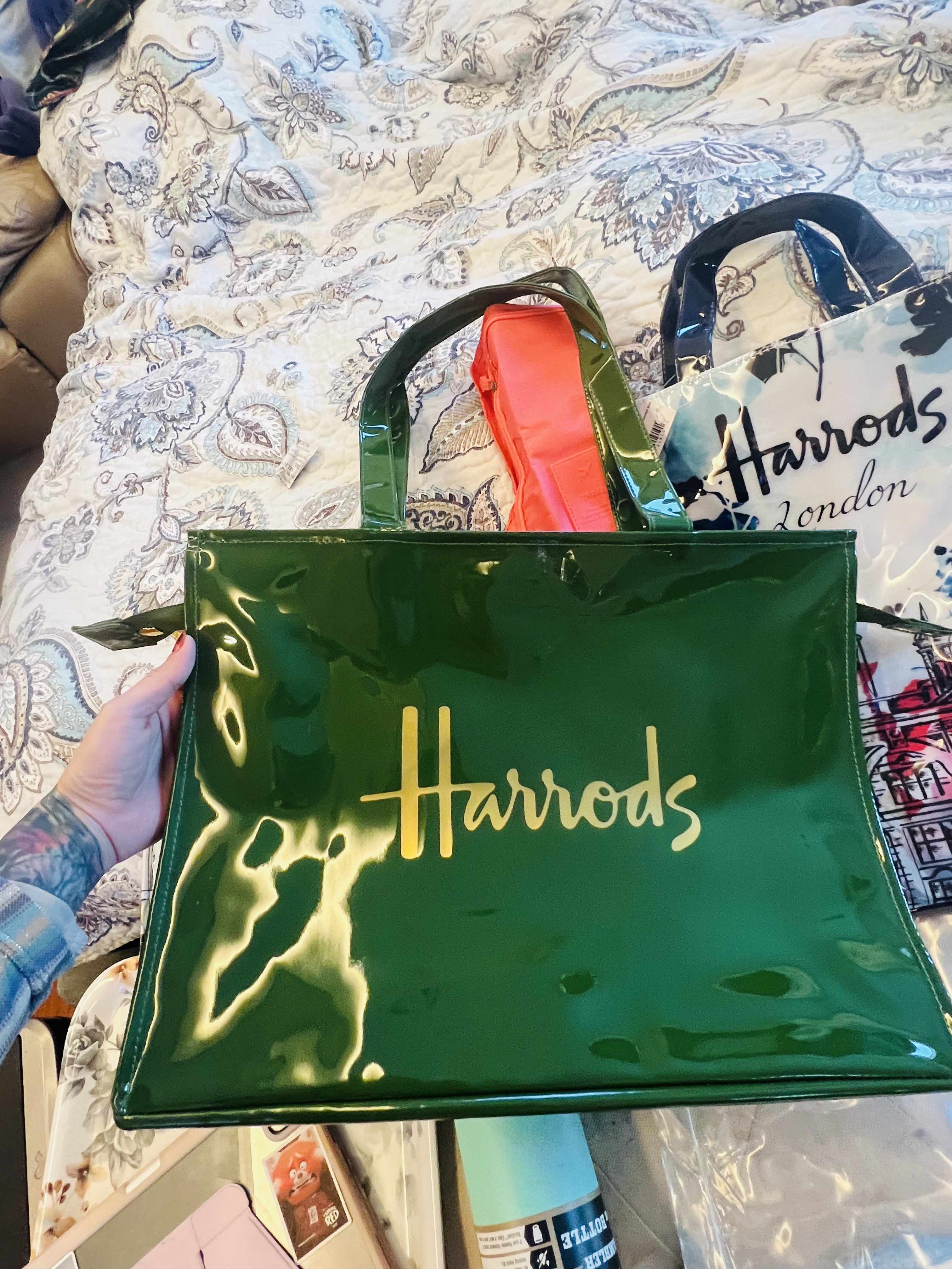 Harrods signature cheap bags