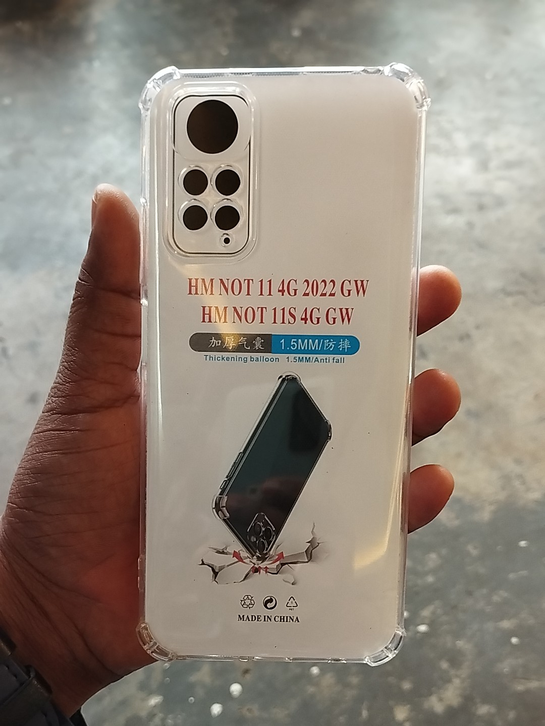 SEEKOO Cover Per Xiaomi Redmi Note 11 4G/Note 11S 4G – Custodia Antiurto Con Protezione Schermo Integrata, Trasparente, Viola Chiaro, TPU + PC - 4