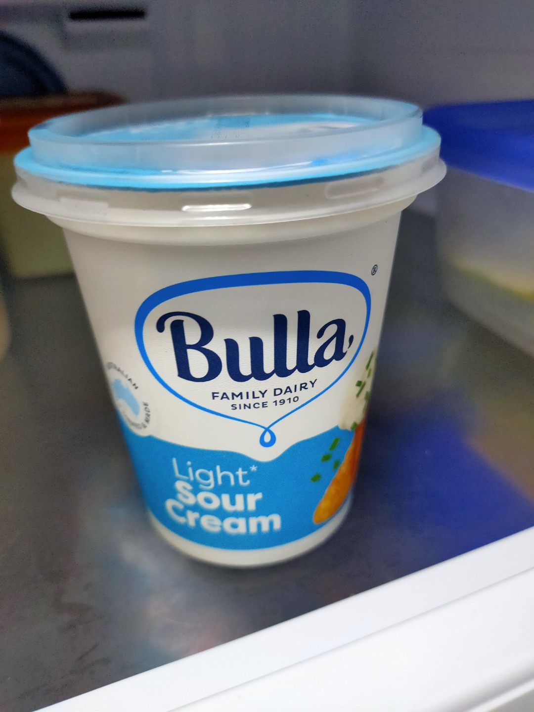 Bulla Sour Cream Light Lactose Free 200G