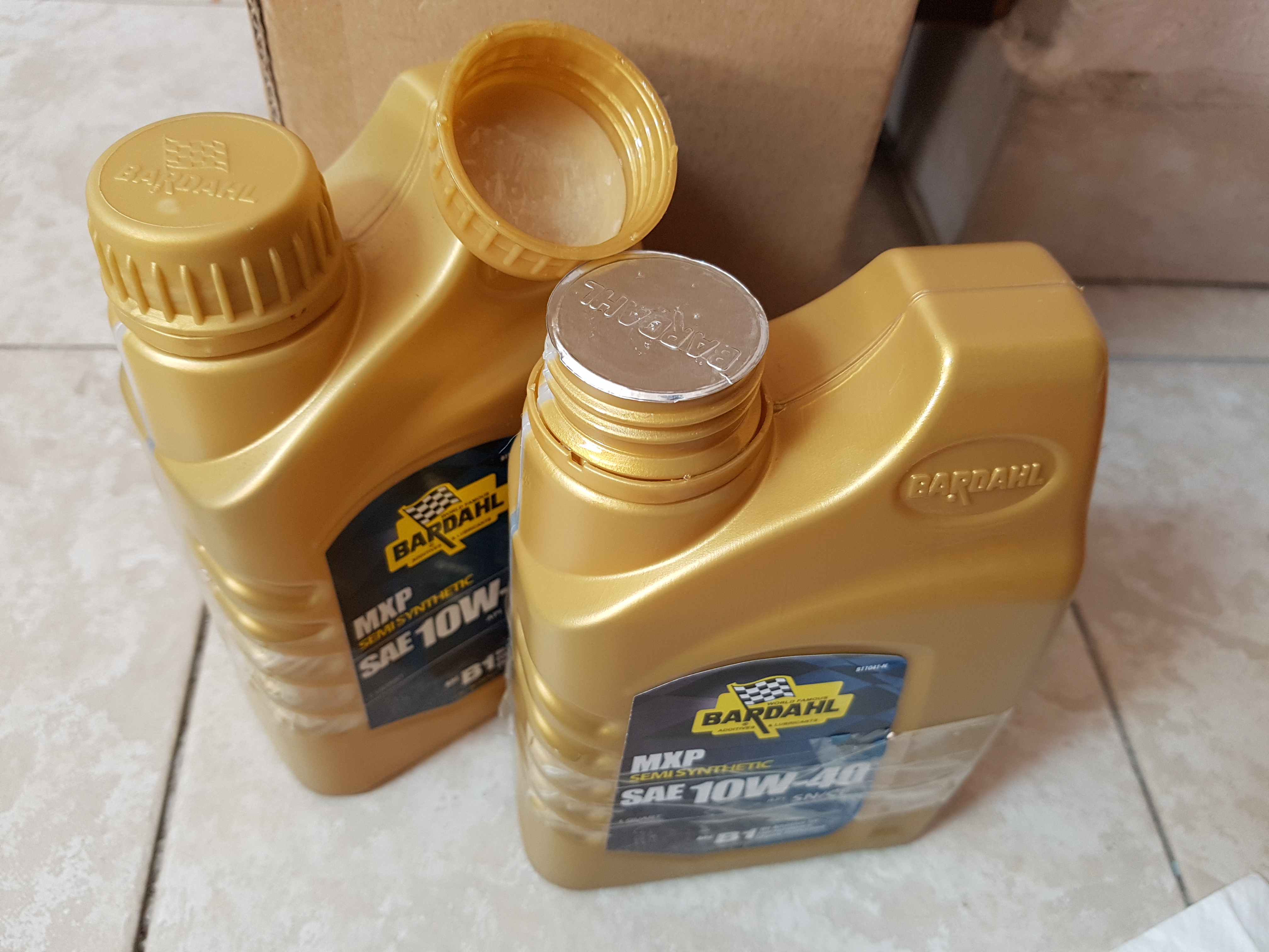 BARDAHL MXP SEMI SYNTHETIC SAE 10W40 ENGINE OIL