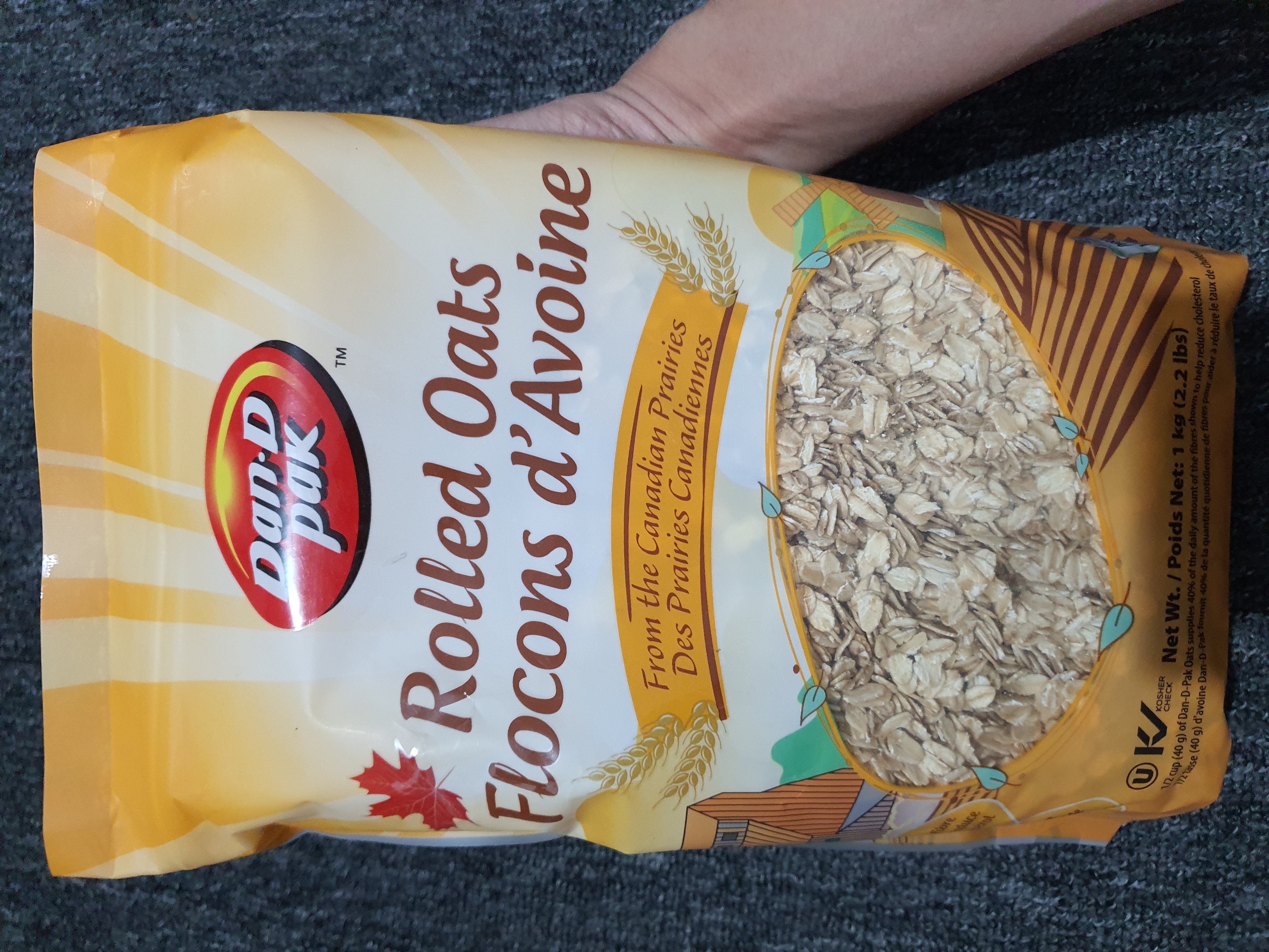 Dan D Pak Rolled Oats 1kg | Lazada PH