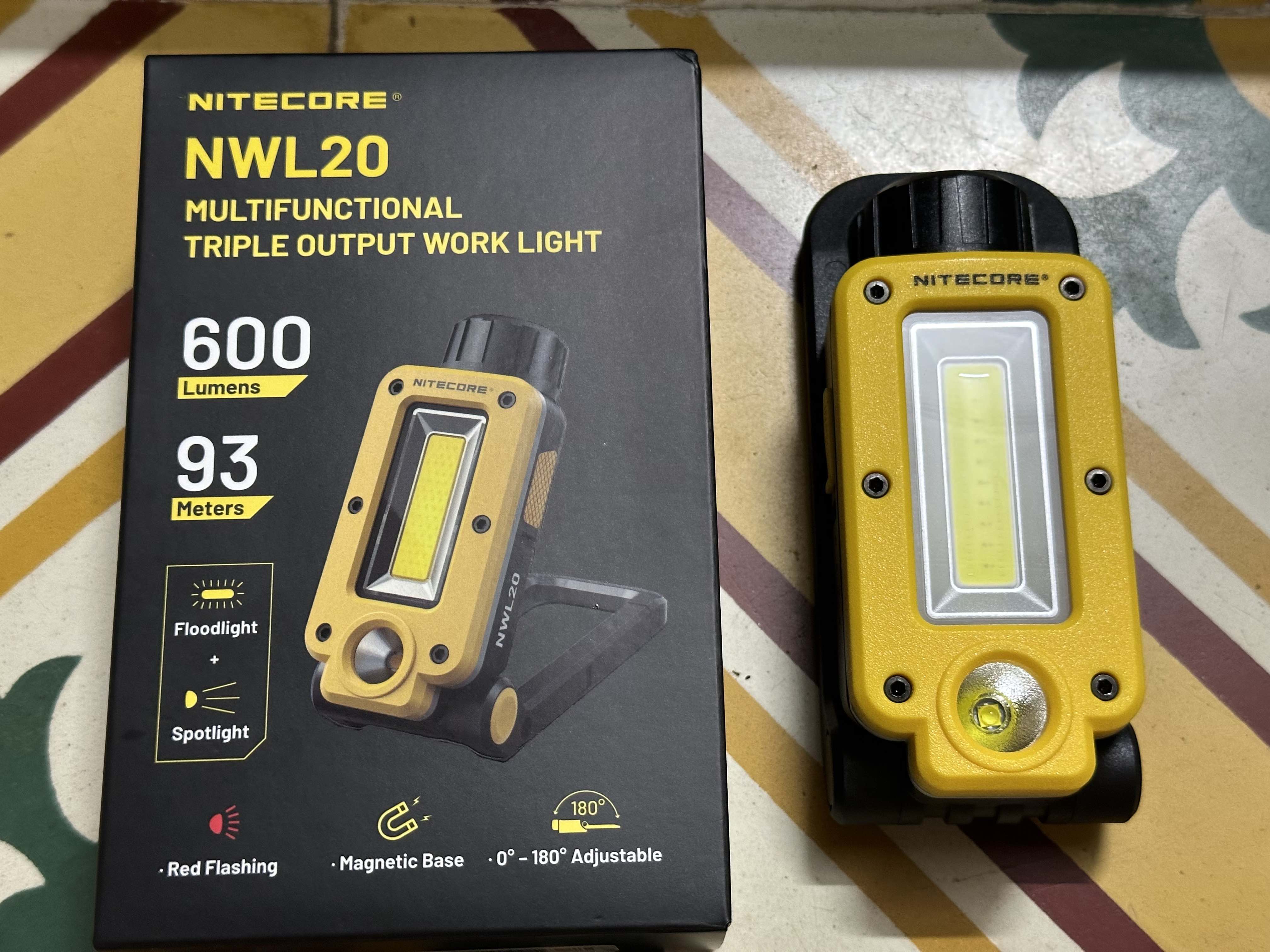 Nitecore NWL20 Multifunctional Triple Output Work Light