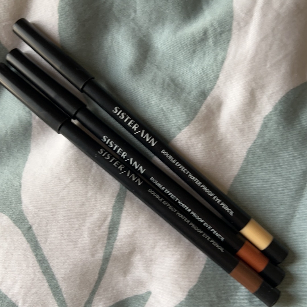 SISTERANN Official] Double Effect Waterproof Eye Pencil - 1+1+1