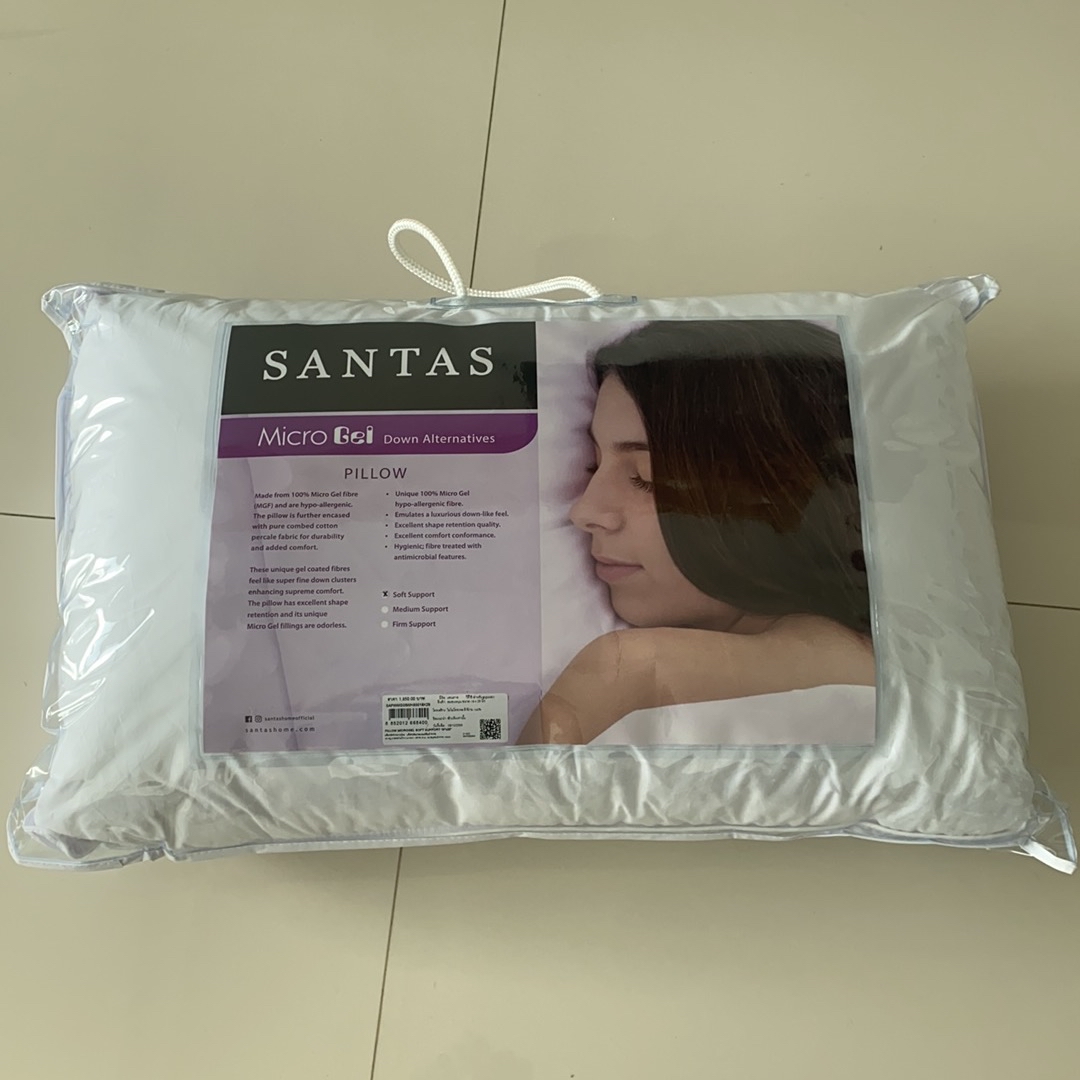 Santas hotsell microgel pillow