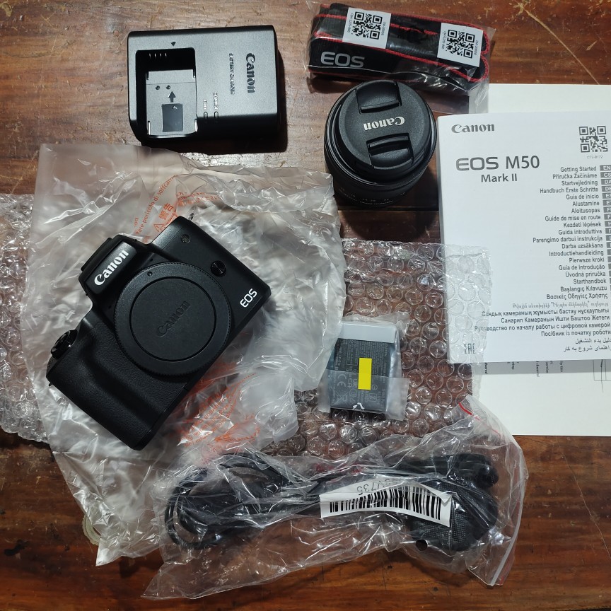 Canon M50 Mark Ii Unboxing Canon EOS M50 Mark II Mirrorless