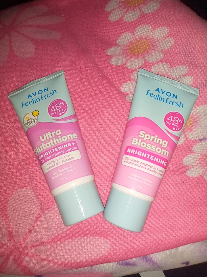 AVON Feelin Fresh Ultra Glutathione Quelch Anti-Perspirant Deodorant Cream  55g | Lazada PH
