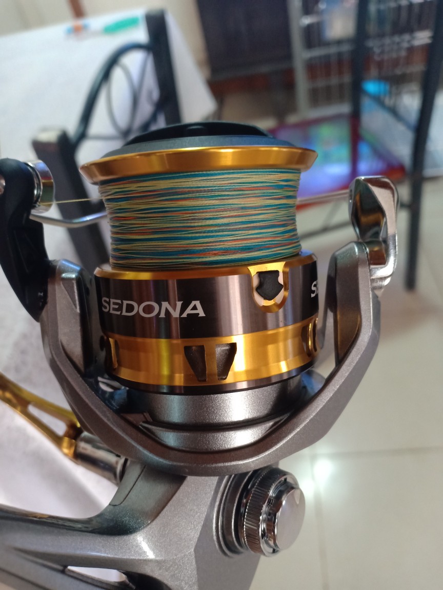 Original SHIMANO SEDONA FI Spinning Fishing Reel 500/1000/2000