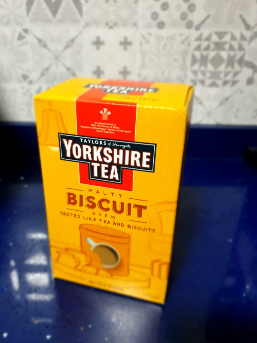 Yorkshire Tea Malty Biscuit Brew 40 Tea Bags 112g