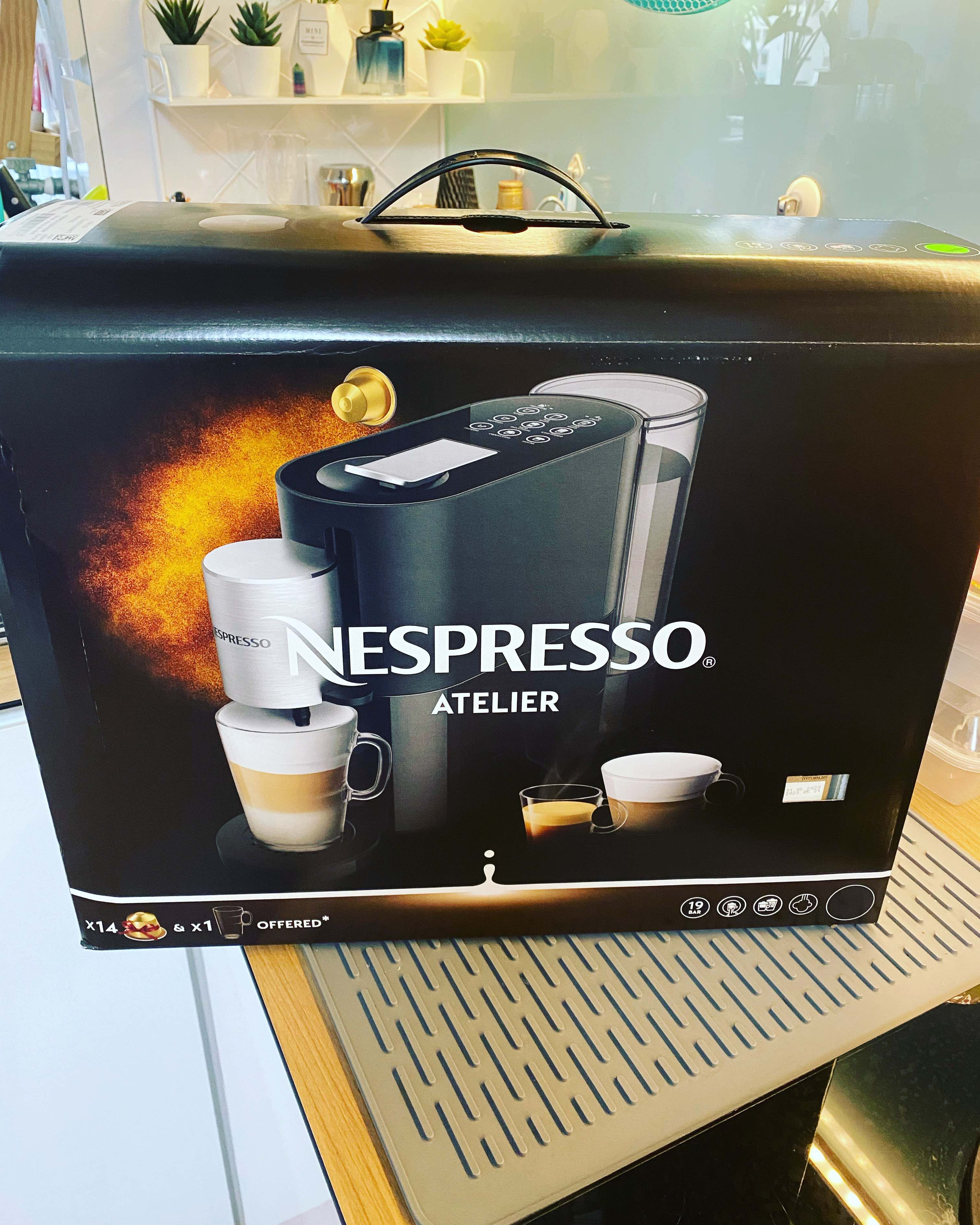 Nespresso by KRUPS Atelier Coffee Machine Milk Frother, Black