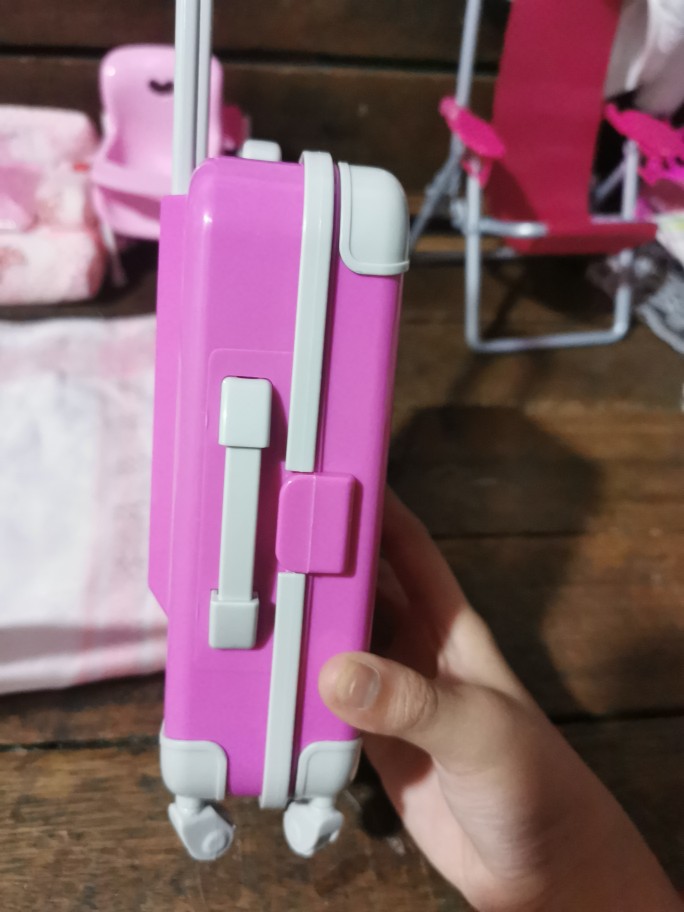 Generic 1Pcs Pink Plastic Simulation Mini Travel Case Suitcase Storage For  Barbie Doll House Accessories Kids Birthday Christmas Gift - 1Pcs Pink  Plastic Simulation Mini Travel Case Suitcase Storage For Barbie Doll