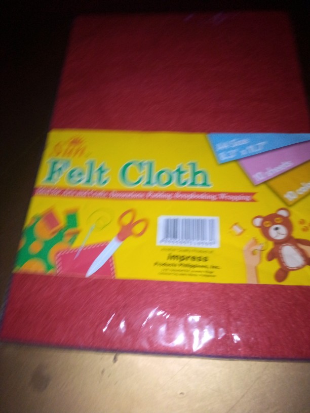 FELT CLOTH A4 SIZE 10SHEETS ASSTED COLORS