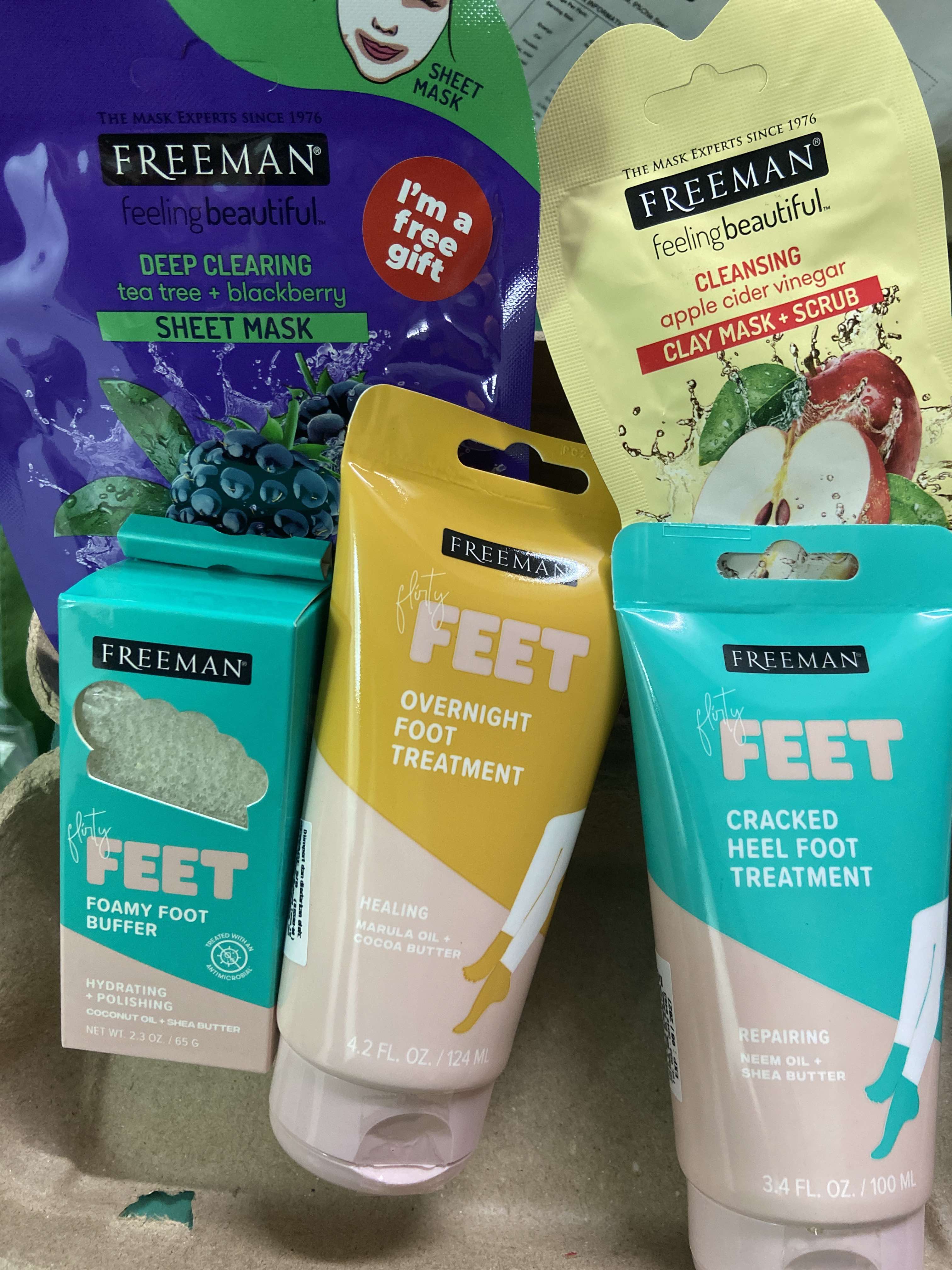 Flirty Feet Coconut Oil and Shea Butter Hydrating & Polishing Foamy Fo –  Freeman Beauty