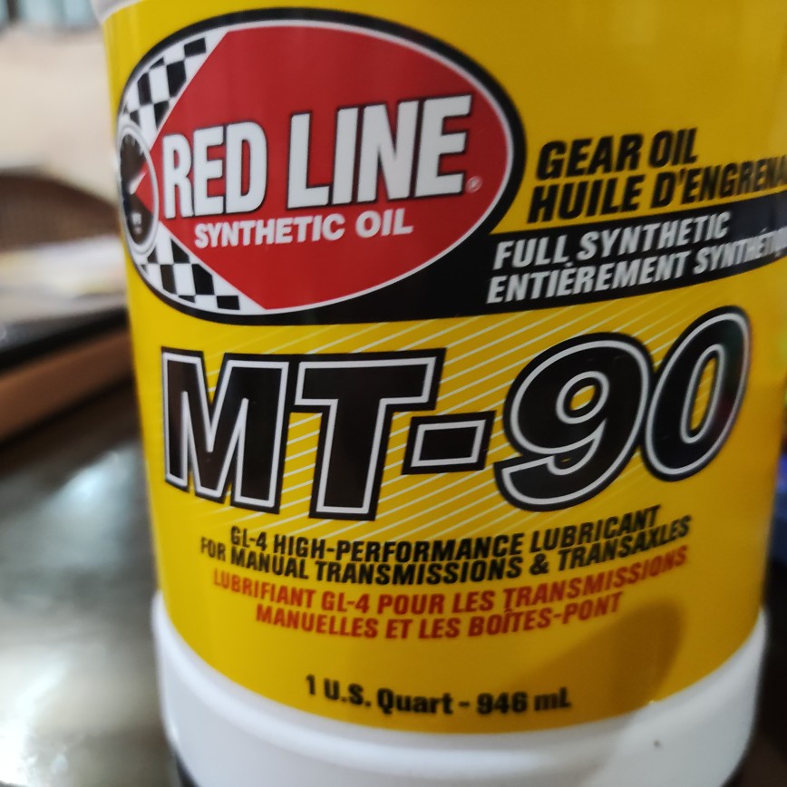 RED LINE 75W85 GL-5 GEAR OIL (1 QUART) – Oil Shack