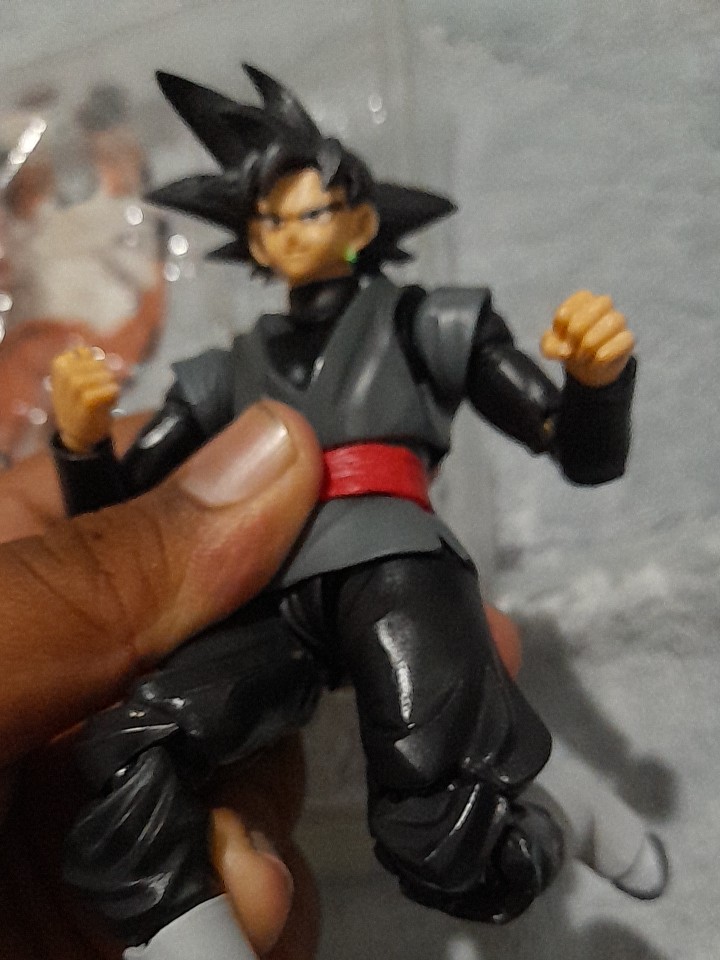 Figurine Dragon Ball Black Goku Zamasu – Anime Action Figure 14 Cm – PVC