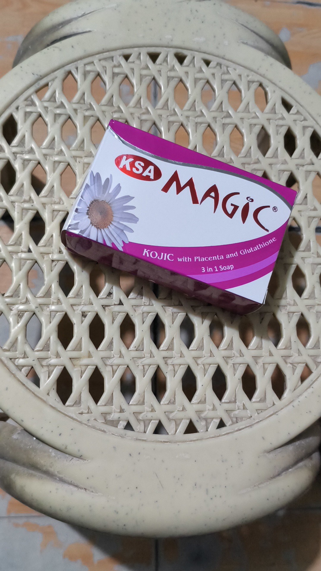 ksa magic kojic soap with placenta and glutathione review KSA MAGIC soap kojic with placanta and gluta