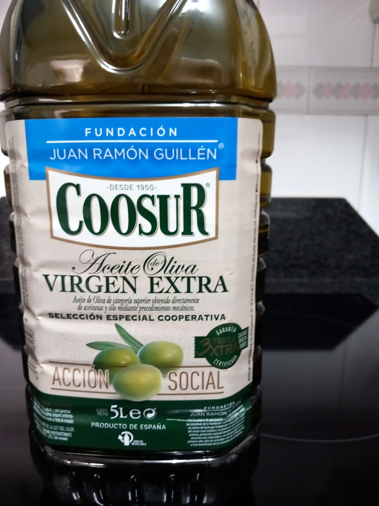 Aceite de oliva virgen extra selección cooperativa FJRG 5L – Coosur