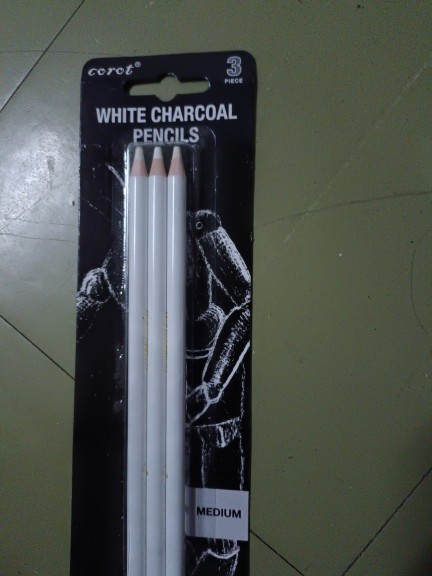 Corot White Sketch Charcoal Pencil Set Hightlight Standard Pencil