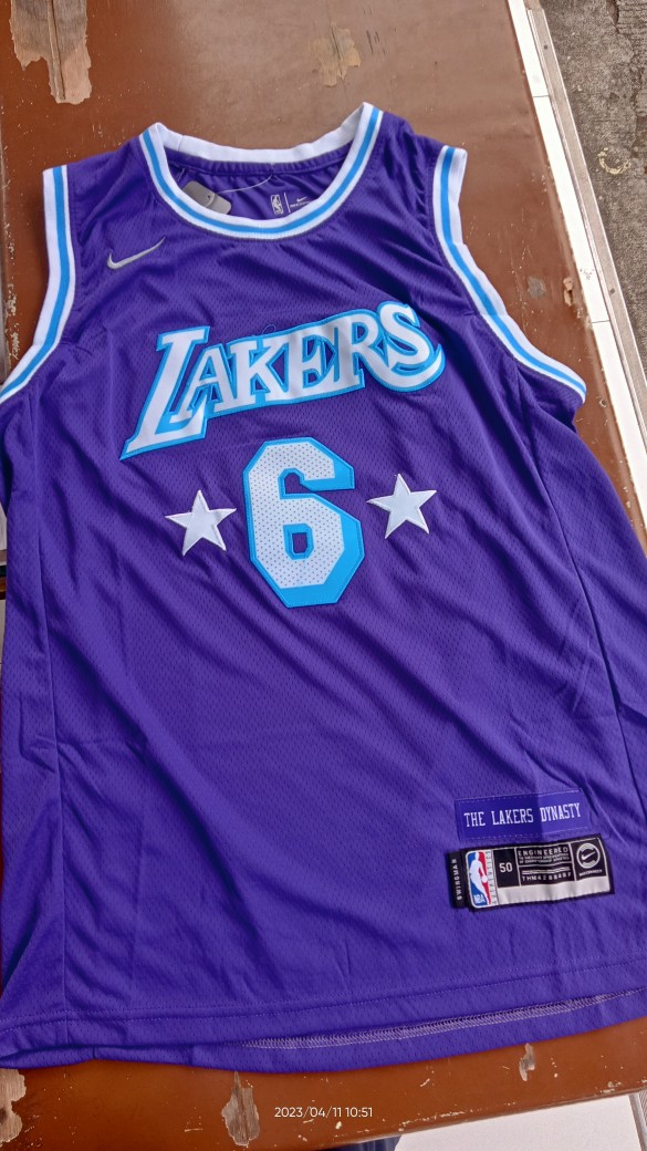 Lakers #6 Lebron James 21-22' City Edition Purple Jersey — SportsWRLDD