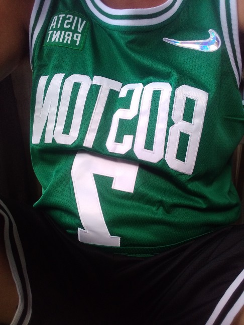 2020 BROWN#7 Boston Celtics City Edition Green NBA Jersey - Kitsociety