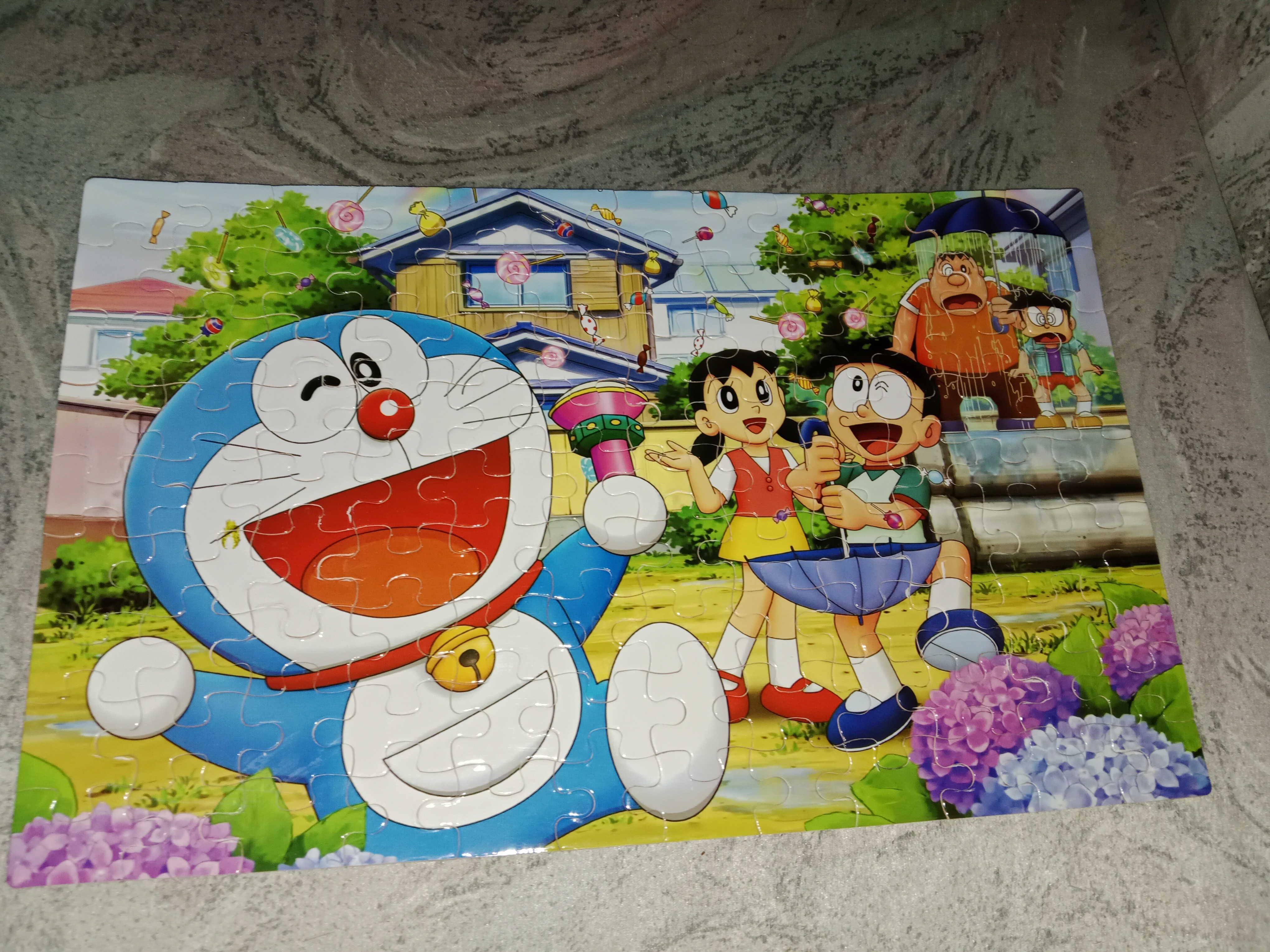 Children Jigsaw Puzzle Doraemon-8804 (108) Pieces in 1 Box With
