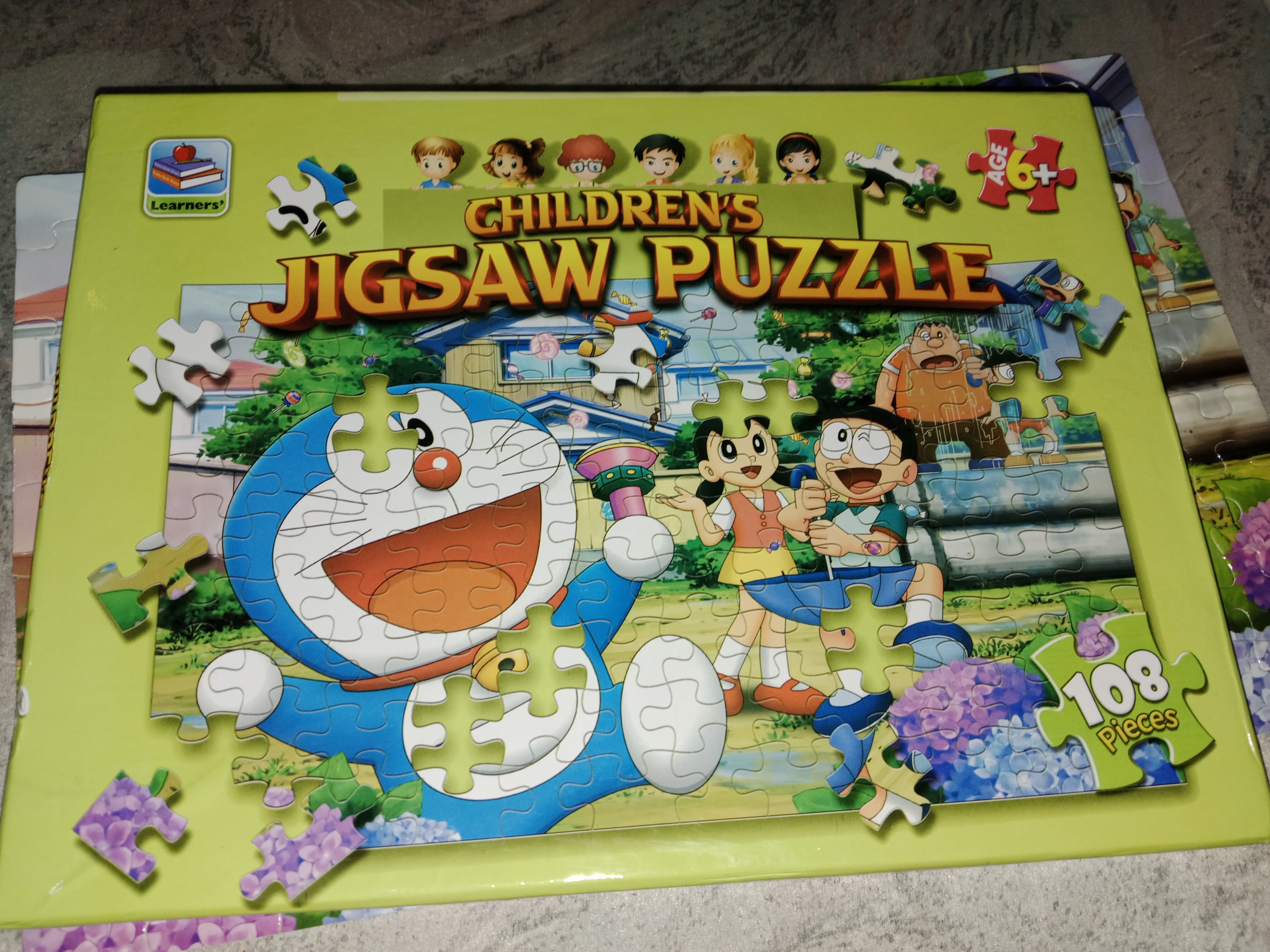 Children Jigsaw Puzzle Doraemon-8804 (108) Pieces in 1 Box