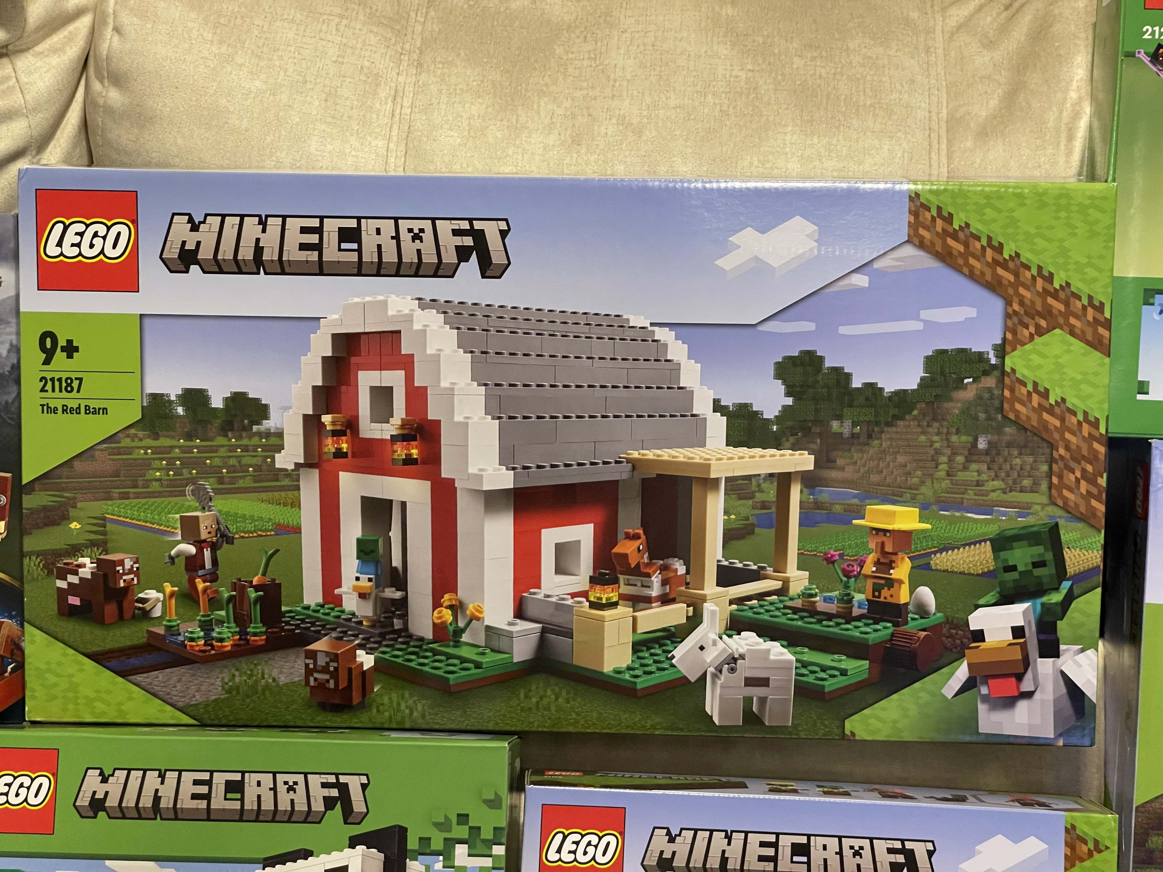 LEGO Minecraft The Red Barn 21187 Building Set (799 Pieces) - JCPenney