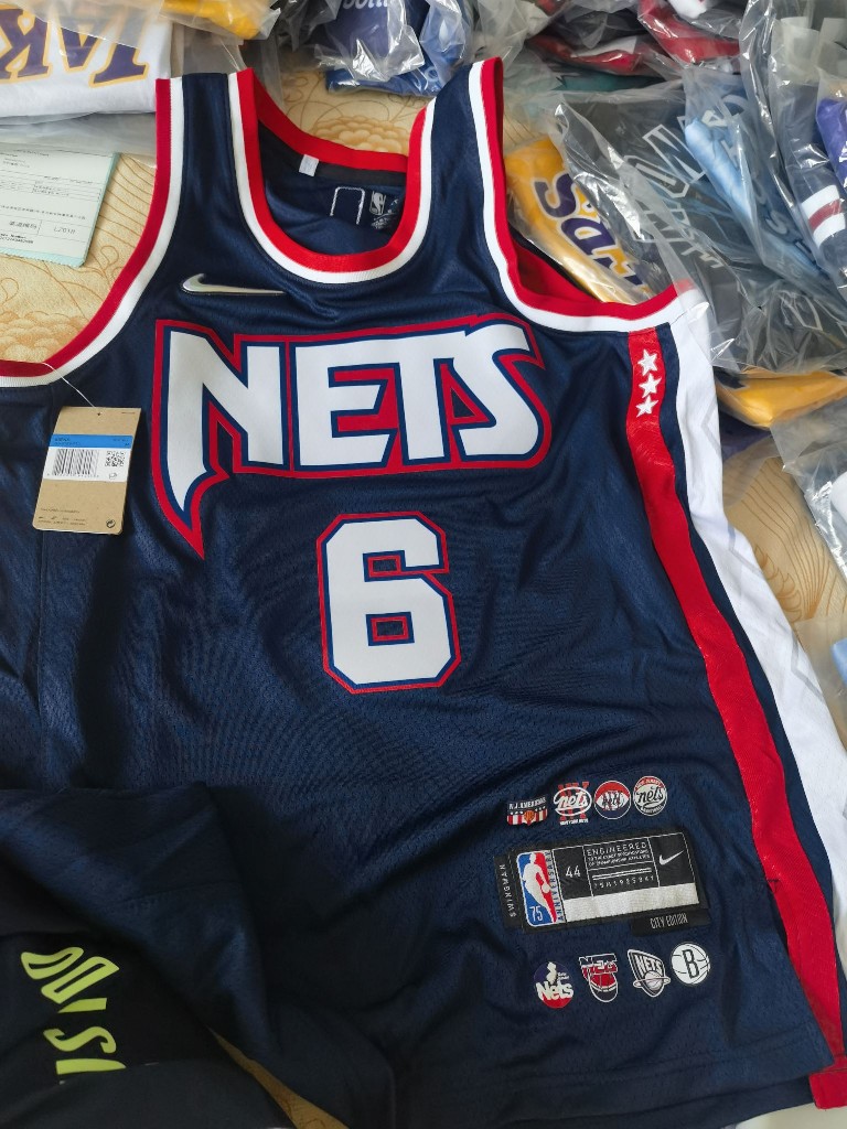 NBA Brooklyn Nets Simmons #10 City Edition Black - Kitsociety