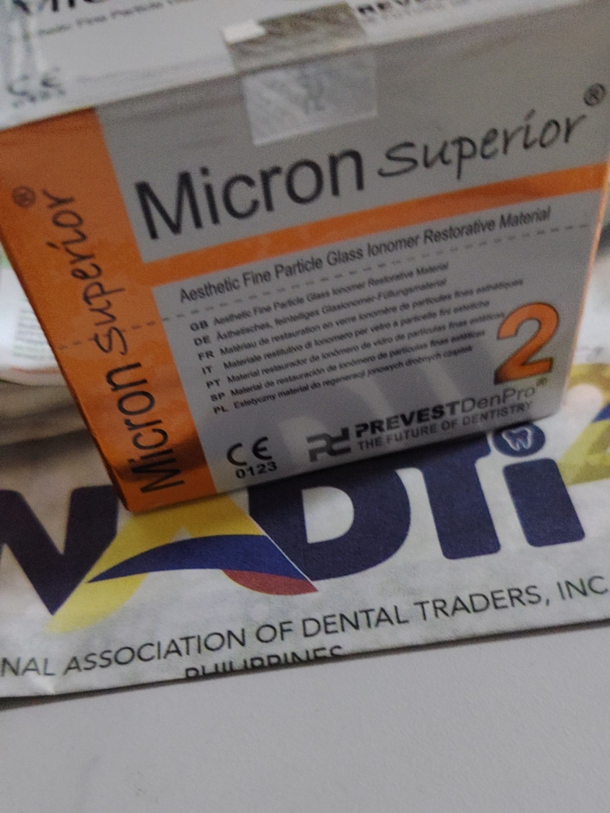 Micron Superior Permanent Dental Cement - Tooth Repair Filling Kit For Cavities, Temporary Or Permanent Fix