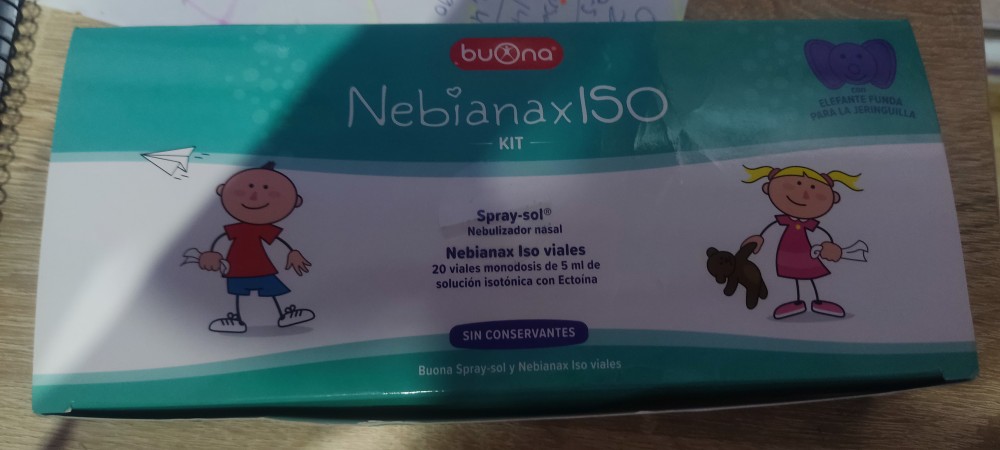 Comprar NEBIANAX ISO KIT nebulizador + viales