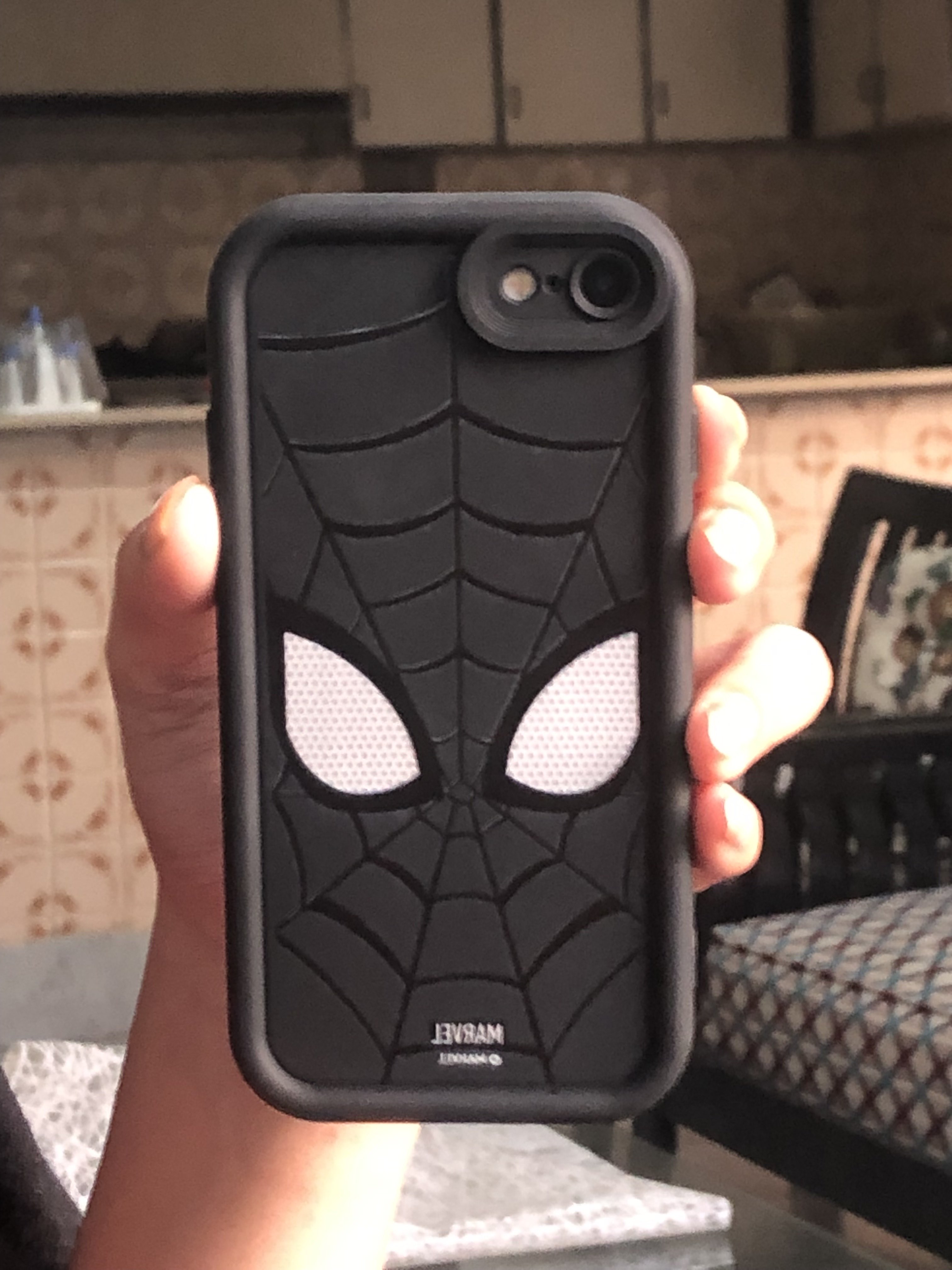 Cartoon Cool Spider-Man Eyes Case Compatible For IPhone 7Plus 13