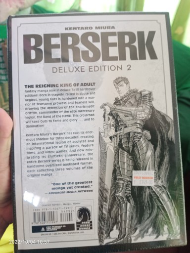 Berserk, Deluxe Edition, Vol. 2 (Hardcover)
