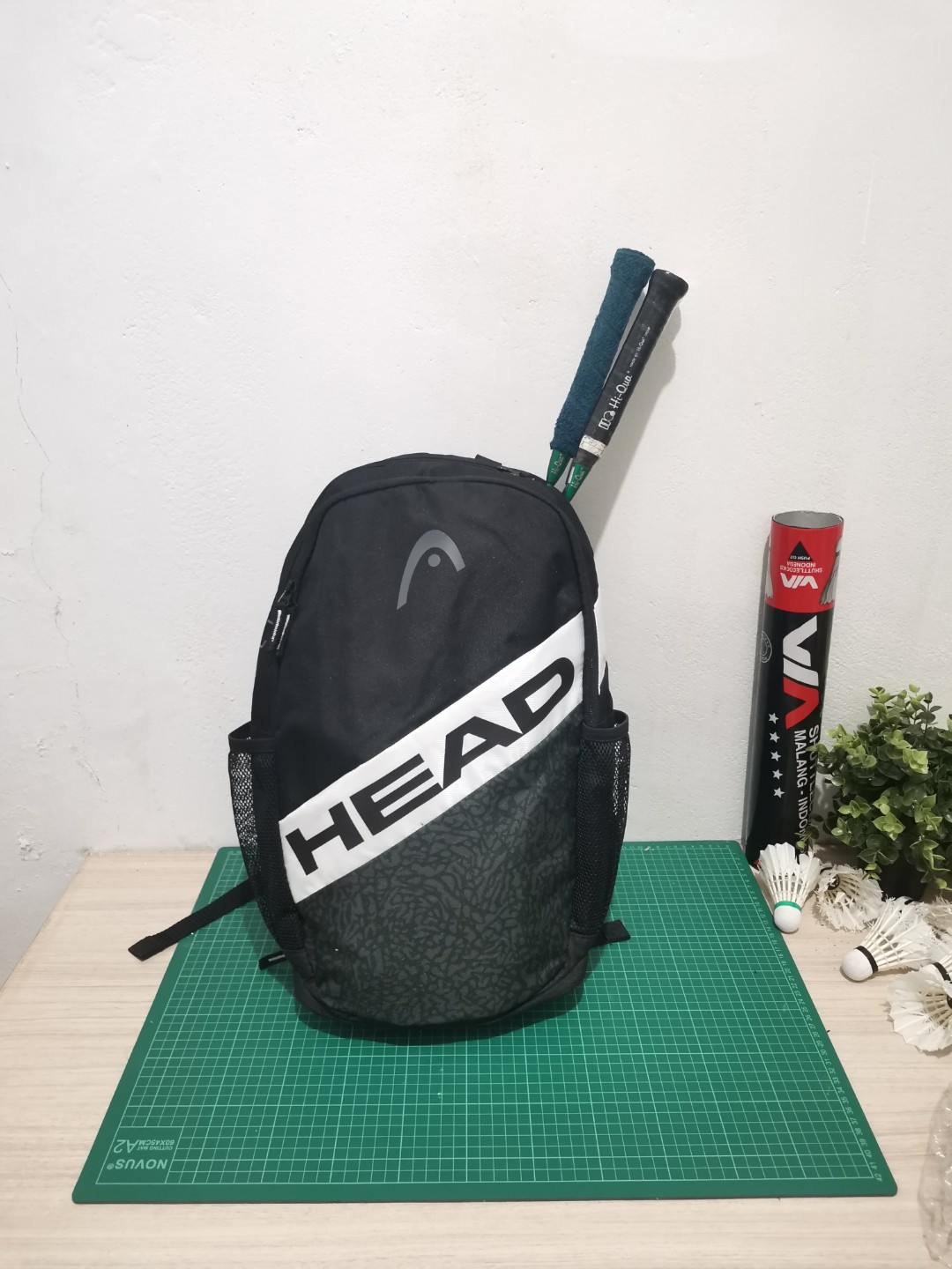 HEAD Tas Tenis Backpack Bag Elite Series Tas Ransel Raket Tennis