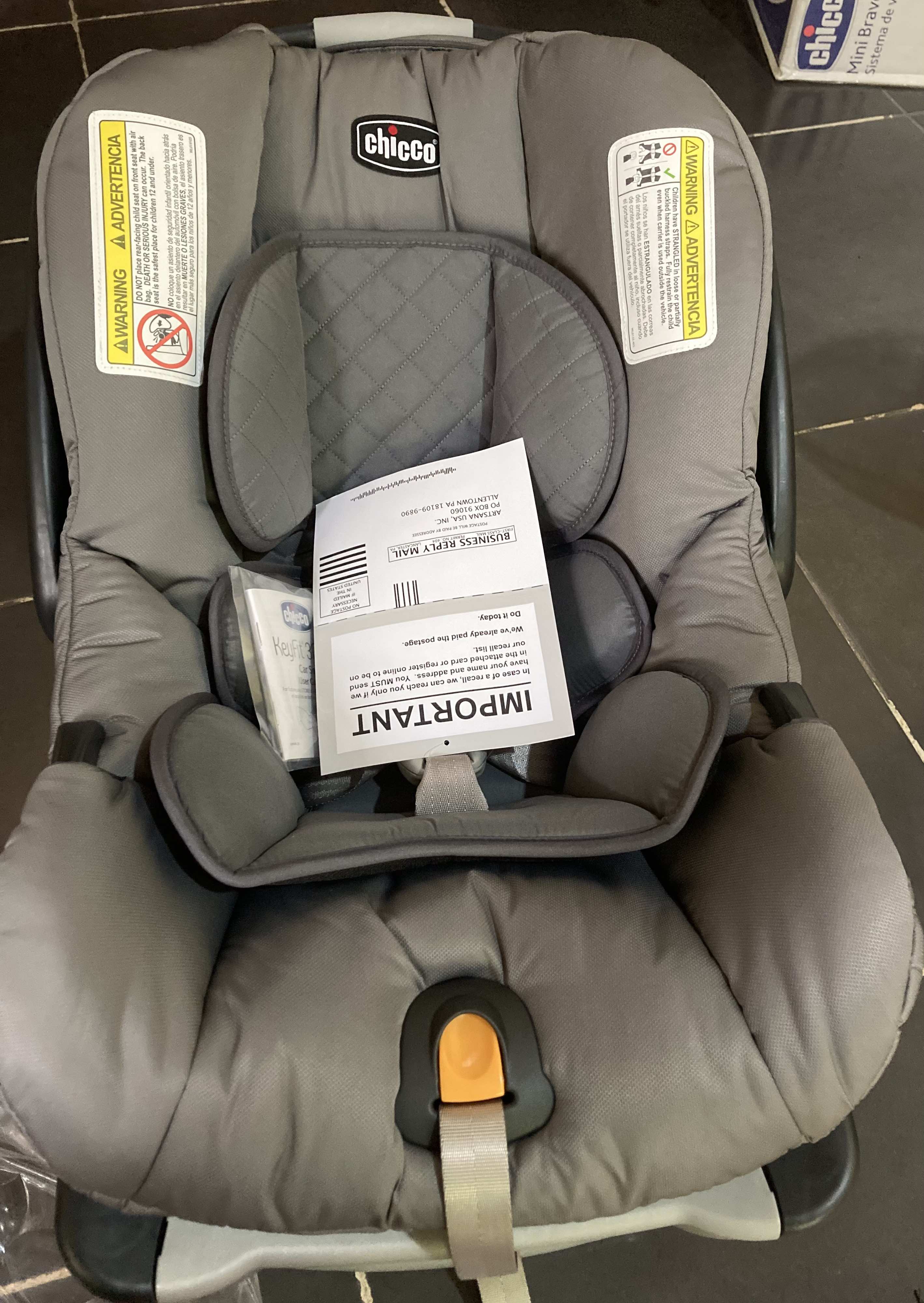 Chicco car clearance seat recall list