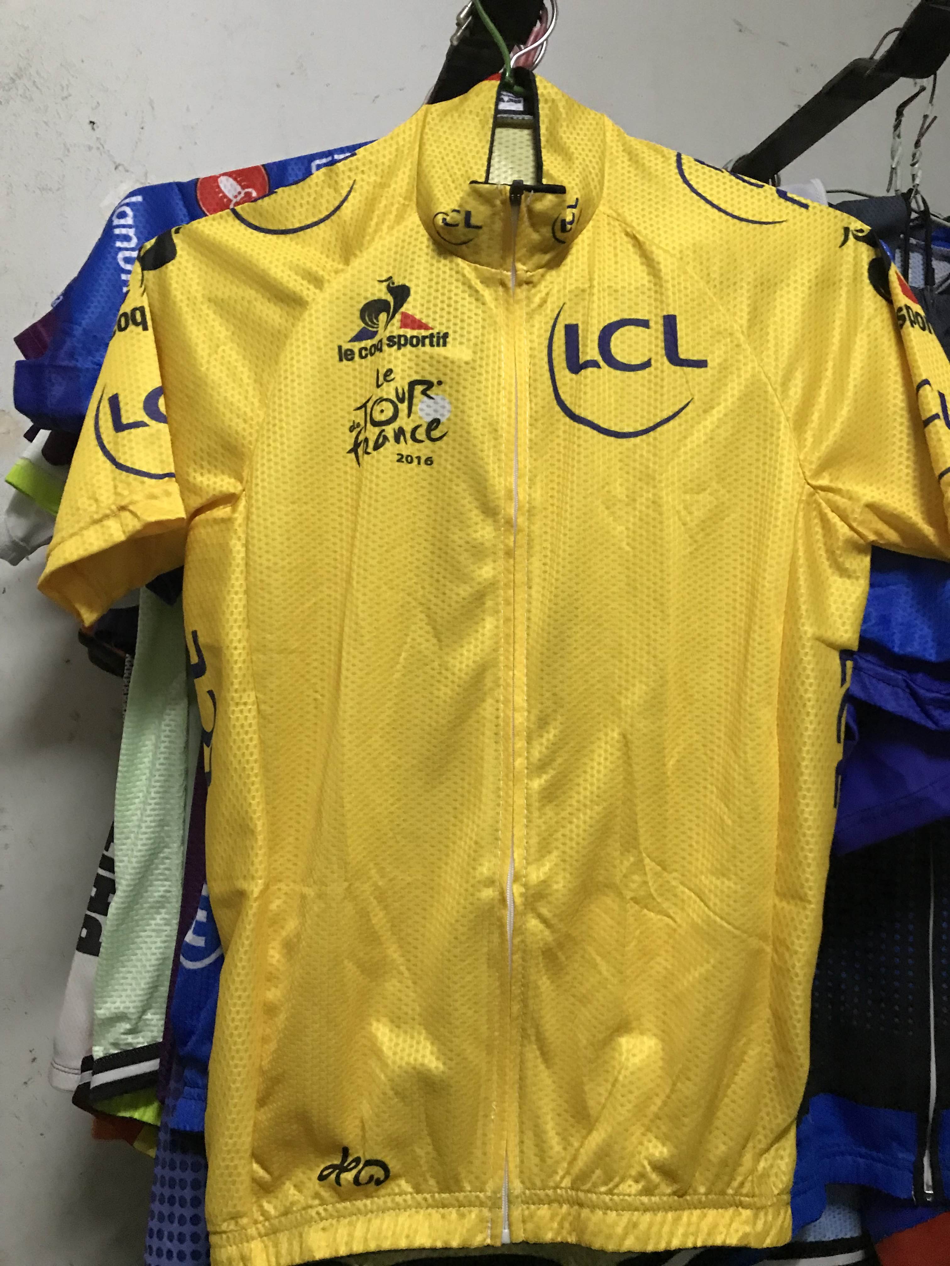 Men LCL New Short Sleeve Mountain Bike Cycling Jersey Tour De