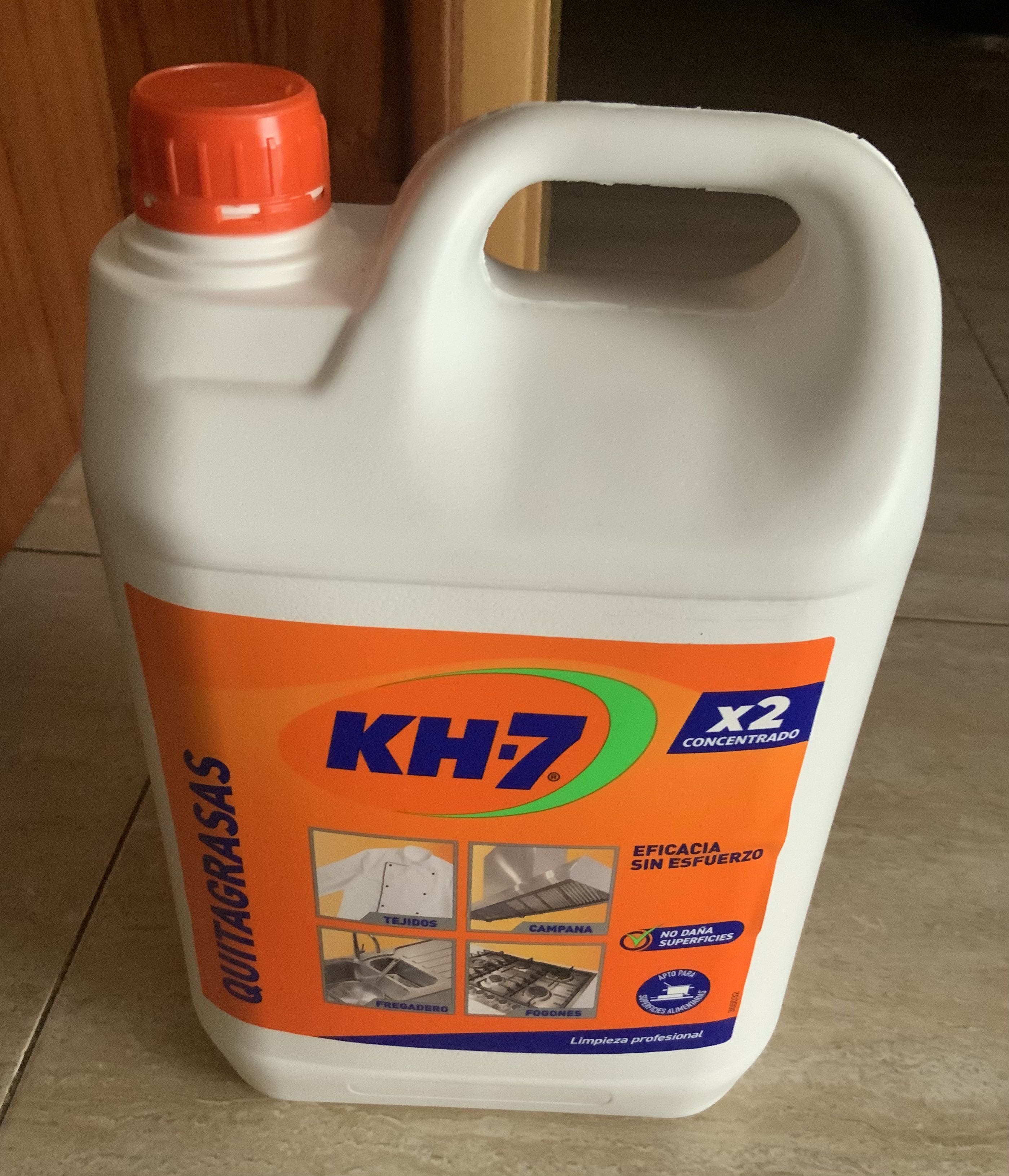 Producto de limpieza profesional quitagrasas 5L - KH7