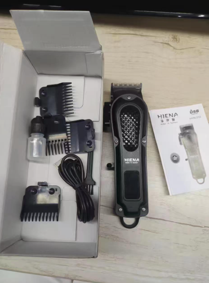 Hiena HYN-212 Electric Hair Clipper UBS Rechargeable Cordless