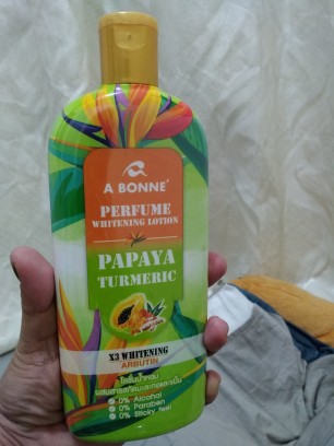 Abonne Perfume Whitening Lotion Papaya and Turmeric Abonne' A