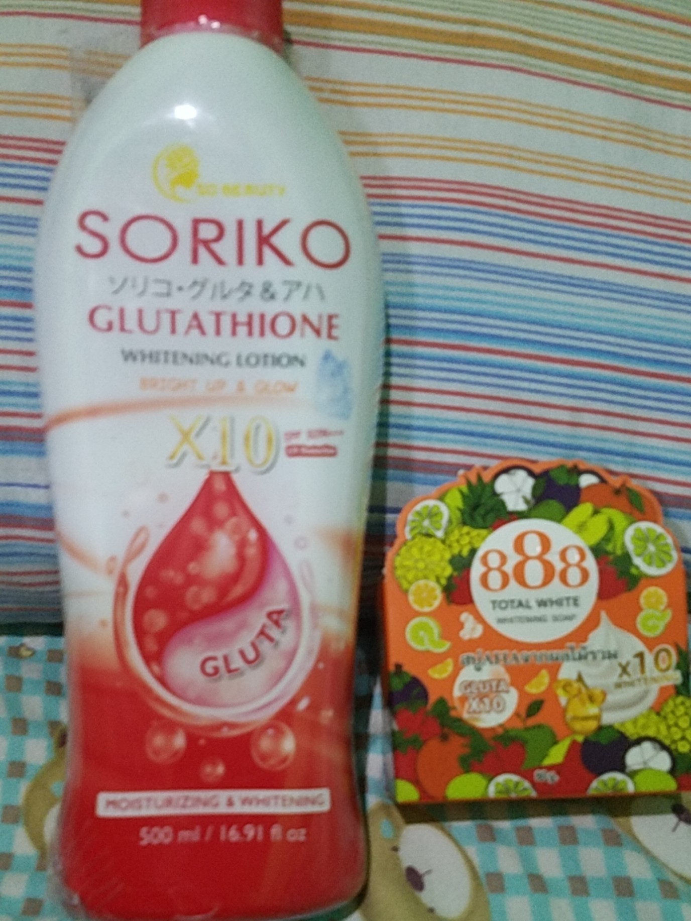 SORIKO Whitening Lotion 500ML AUTHENTIC from Thailand Glutathione Skin  Nourishing Arbutin And Vitamin C Moisturizing And Brightening Lotion  Anti-Aging Skin Care - Lazada