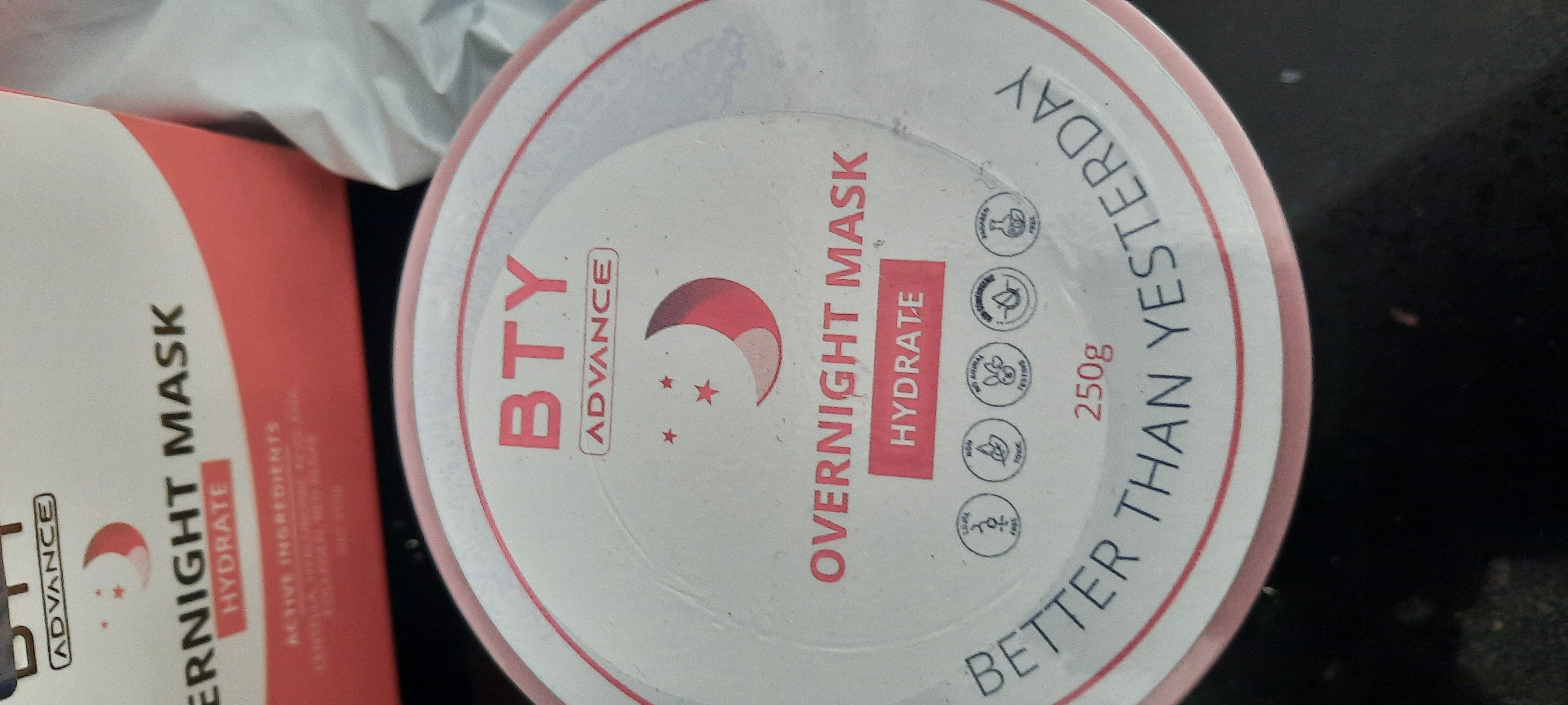 パック・フェイスマスク Bty Advance Overnight mask パック・フェイスマスク Bty Advance Overnight mask BTY